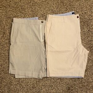 Banana Republic/Tommy Hilfiger Striped Shorts in Beige and Blue